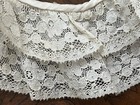Antique 19thc French Lille Chantilly Lace Handmade Collar