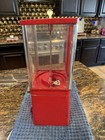 Oak   Eagle Gumball Vending Machine Made In Usa 25 Cent Lock  Key