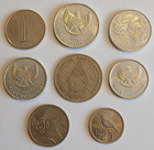 Indonesia Collection Of 8 Circulated Coins