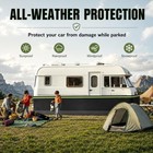 Rv Skirting Kits For Winter  Easy Installation - Black  2 62 X 59 1 Ft
