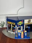 Vintage Sunoco 2 Pump Gas Station Diorama
