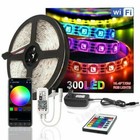 5 10 15 20m Rgb Led Strip Lights Kit Smart Wifi Phone Control Alexa Google Home