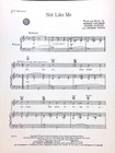 Not Like Me Sheet Music First Impressions 1959 Musical Flop Robert Goldman Weiss