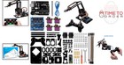Acrylic 4dof Robot Arm Kit Diy Arduino Compatible With Tutorial For Beginners