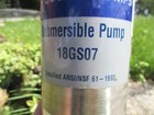 Goulds 18gs07 Model 18gs  Submersible Pump  3 4hp Required