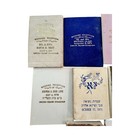 Lot 10 Vintage Jewish Wedding Bar Mitzvah Programs Ephemera 1970s 1980s Judaica