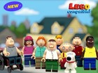 16x Figure Set Family Guy Custom Minifigures Peter Lois Quagmire Brian Meg Lego