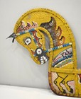 Java Trance Dance Horse Bamboo Hand Crafted Kuda Lumping Ceremonial Dance Horse