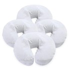 Pack Of 4 Extra Thick 100  Cotton Flannel Face Cradle Covers - Water Resistant