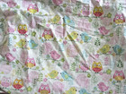 Nojo  Colorful Birds   Owls 100  Cotton  Fitted Crib Sheet