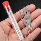 30pcs Large Eye Sewing Needles Easy Thread 3 Sizes Hand Sewing Embroidery Set Us