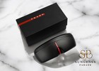 Prada Linea Rossa Ps 01rv Dg01o1 Black Rubber Demo Lens 54 Mm Men s Eyeglasses
