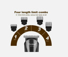 Kemei Professional Hair Clippers Cordless Trimmer Beard Cutting Machine Barber
