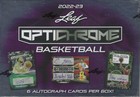 2022-23 Leaf Optichrome Basketball Factory Sealed Hobby Box - 6 Autos Per Box