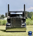 Rollin Low Peterbilt 11   X 7 5   Flat Bottom Visor V  Top 386 389 379 388  1034