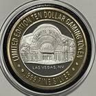 Golden Nugget Las Vegas Casino Gaming Token  999 Fine Silver Strike Round Medal