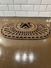 Vintage Cast Iron Parlor Stove Heater Topper Cover Decorative Ornament 20   x10   