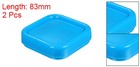 2pcs Magnetic Pin Cushion Square Sewing Pin Holder Storage Case Tool Light Blue