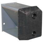 Zoro Select Eprb10 Dock Bumper  10 In  W  Include Fasteners   Eprb10
