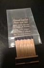 Vintage Las Vegas Matchbook 1947-51 Eldorado Club Unstruck Very Rare History