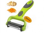 3pc Kitchen Gadget Set  Wooden Peeler  Multi Vegetable Slicer   Bread Cutter