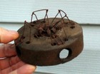 Vintage Antique Four Hole Wood Mouse Choker Trap
