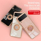 For Samsung Galaxy Z Flip 3 5g  Phone Solid Magnetic Armor Shockproof Case Cover