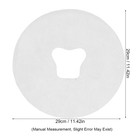100pcs Disposable Face Rest Massage Cover  Massage Table Face Hole Covers Fac   