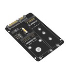Slim Portable 2 5  Sata To M 2 Ssd Enclosure Converter Adapter For Ngff M 2 Ssd