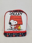 Lunch Bag - Peanuts Snoopy Woodstock Dual Compartment Insulated Tote Case New