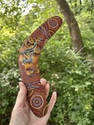 Australian Hand Made Wooden Returning Boomerang 12   Unique Gift  Man Cave 