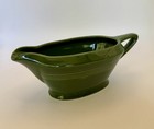 Vintage Harlequin Sauceboat By  Homer Laughlin  Forest Green Excellent Shape