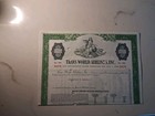 Sling s      World Airlines Inc   1000 Bond Certificate  
