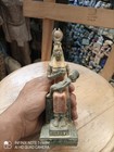 Unique Antique Ancient Egyptian Statue Seated Goddess Isis Nursing Horus