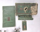 Antique Singer 99 13 Sewing Machine Attachments Ruffler Tucker Manual Box Lot