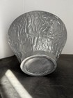 Don Drumm Vintage Aluminum Brutalist Serving Bowl And Spoons