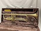 Yamaha Ytr 2320e Trumpet Brass Vintage With Hard Cas