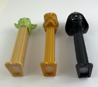 Star Wars Pez Dispensers 1997  lot Of 3  3-cpo  Yoda  Darth Vader