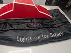Pizza Hut Hth Car Roof Lighted Topper Delivery Sign Magnetic W carry Bag   More