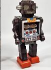 Vintage Japan Tin Litho Battery Operated Mr  Zerox W  Original Box Rare 