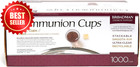 1000-pack Disposable Plastic Communion Cups Recyclable Church Wine Juice Cups