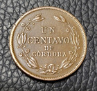 1927 Nicaragua 1 Centavo De C  rdoba Coin