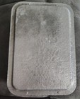 Vintage Rodney Kent Hammered Aluminum Tray  408 Tulip Hand Wrought 16 5    X 11 5 