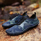  Men Water Shoes Quick Dry Barefoot Aqua Socks Swim Shoes Wide Toe Hiking Pool 