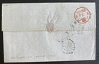 1858 Haiti Letter Sheet Cover To Paris France