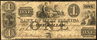 Fl  1 Apalachicola The Bank Of West Florida Nov  18  1832 Haxby Fl-45 G20