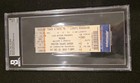 Prince 2010 Welcome 2 America Tour Ticket Madison Square Garden Beckett Bgs 6