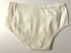 Rare 50s Mens White Swim Brief Bathing Trunks Swimsuit Sz S 28-30 Vintage