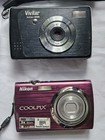 X5 Digital Camera Lot Untested Parts Or Repair Sony Cybershot Nikon Coolpix    