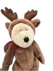 Jointed Reindeer Teddy Bear Plush Holiday Costume Vintage 1999 Gac Rare Find
